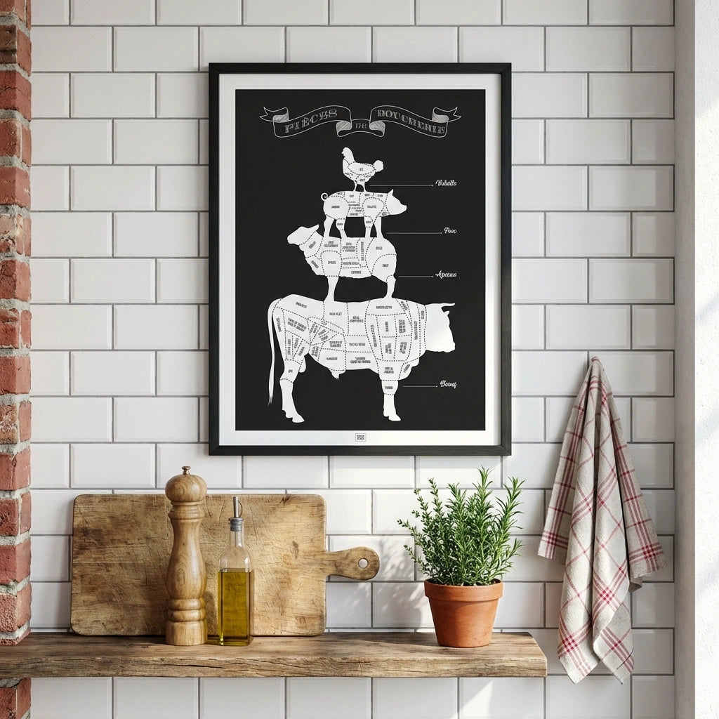 Affiches et posters pour la cuisine - Frog Posters