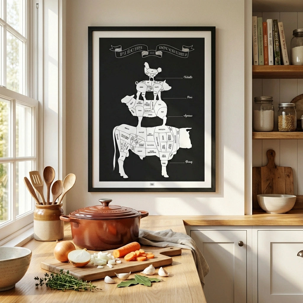 Affiches et posters pour la cuisine - Frog Posters