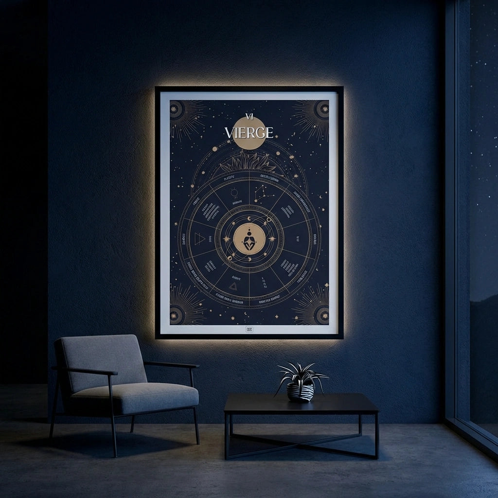 Affiches signes astrologiques  Zodiaque - Frog Posters
