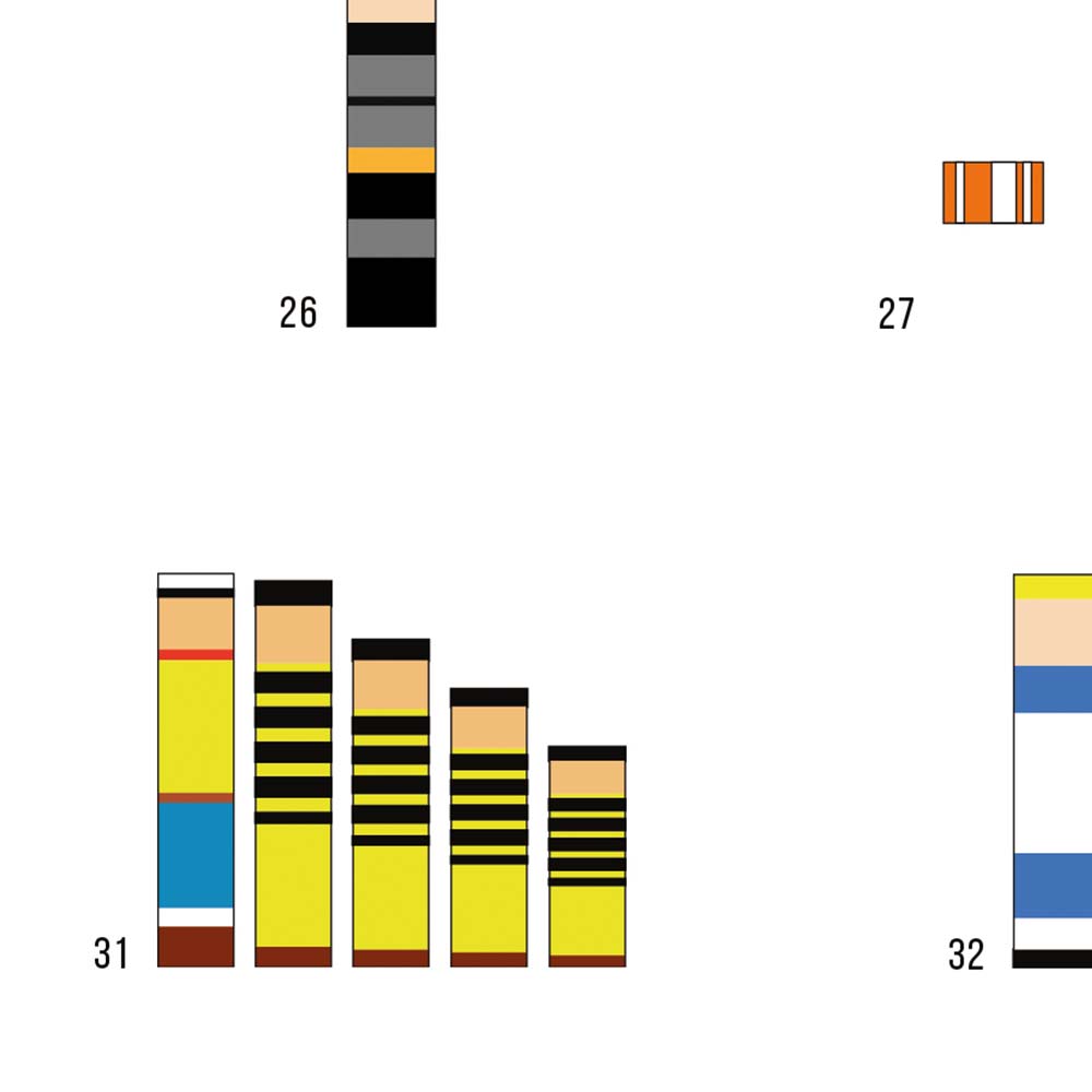 Affiche séries TV, films et dessins animés en pixel art, zoom
