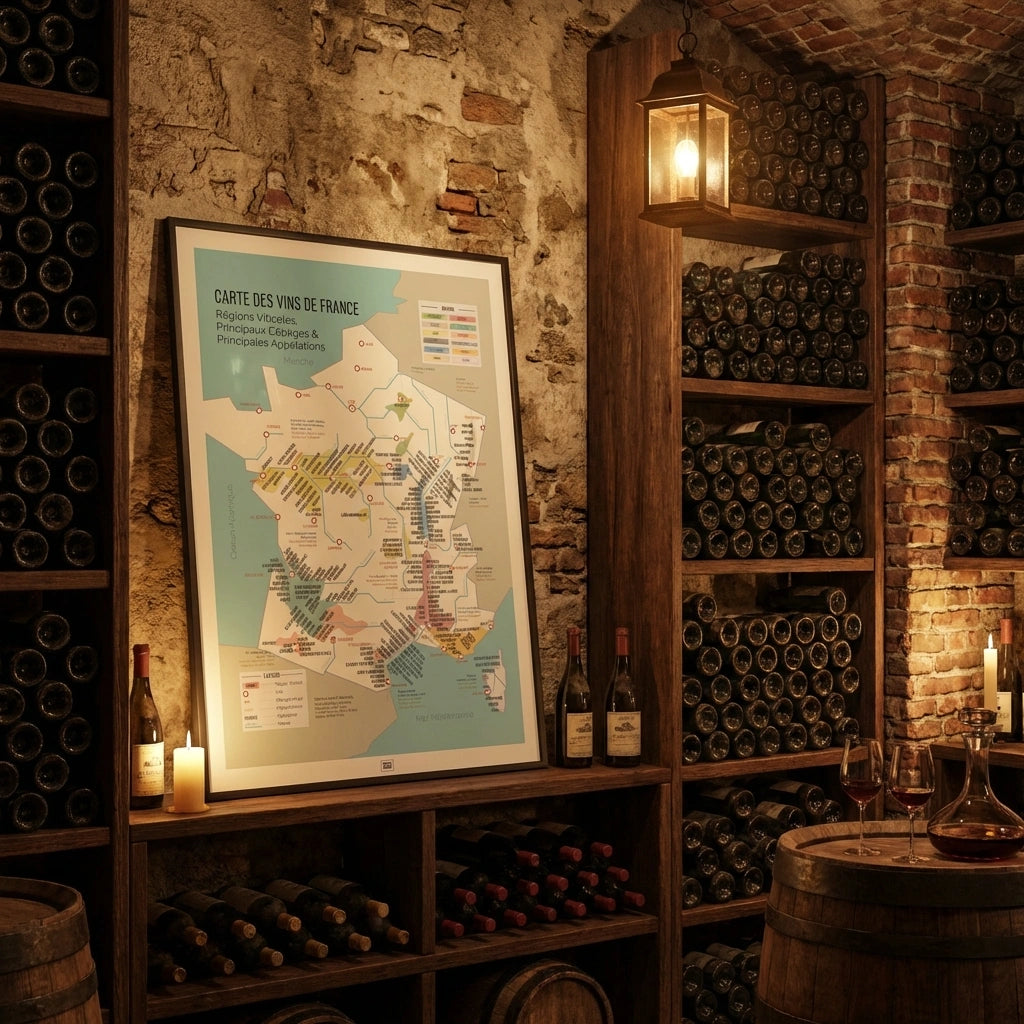 Affiches et posters de vin - Frog Posters