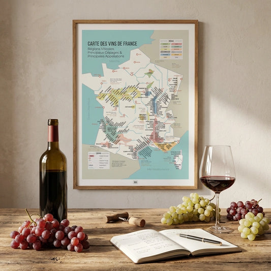 Affiches et posters de vin - Frog Posters